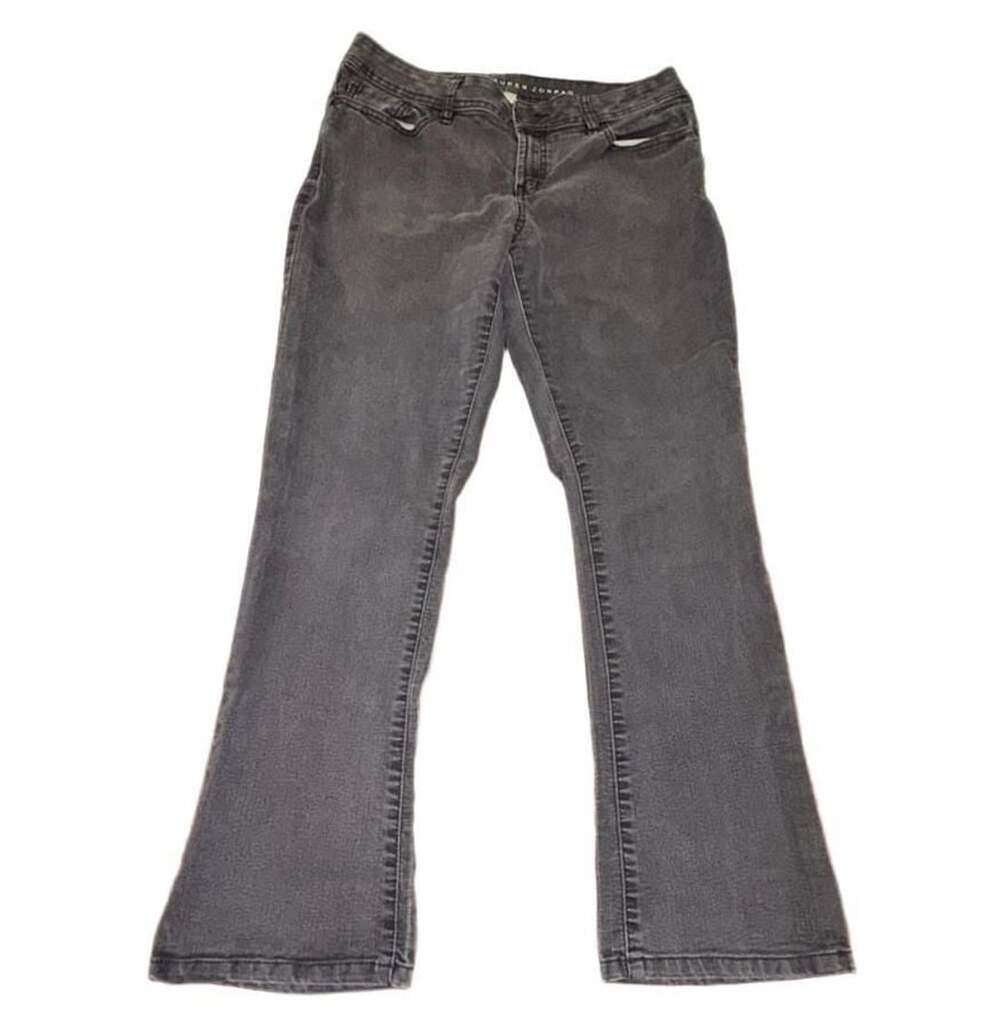 Lauren Conrad Gray Wash Bootcut Jeans Mid Rise Denim Classic Y2K Womens